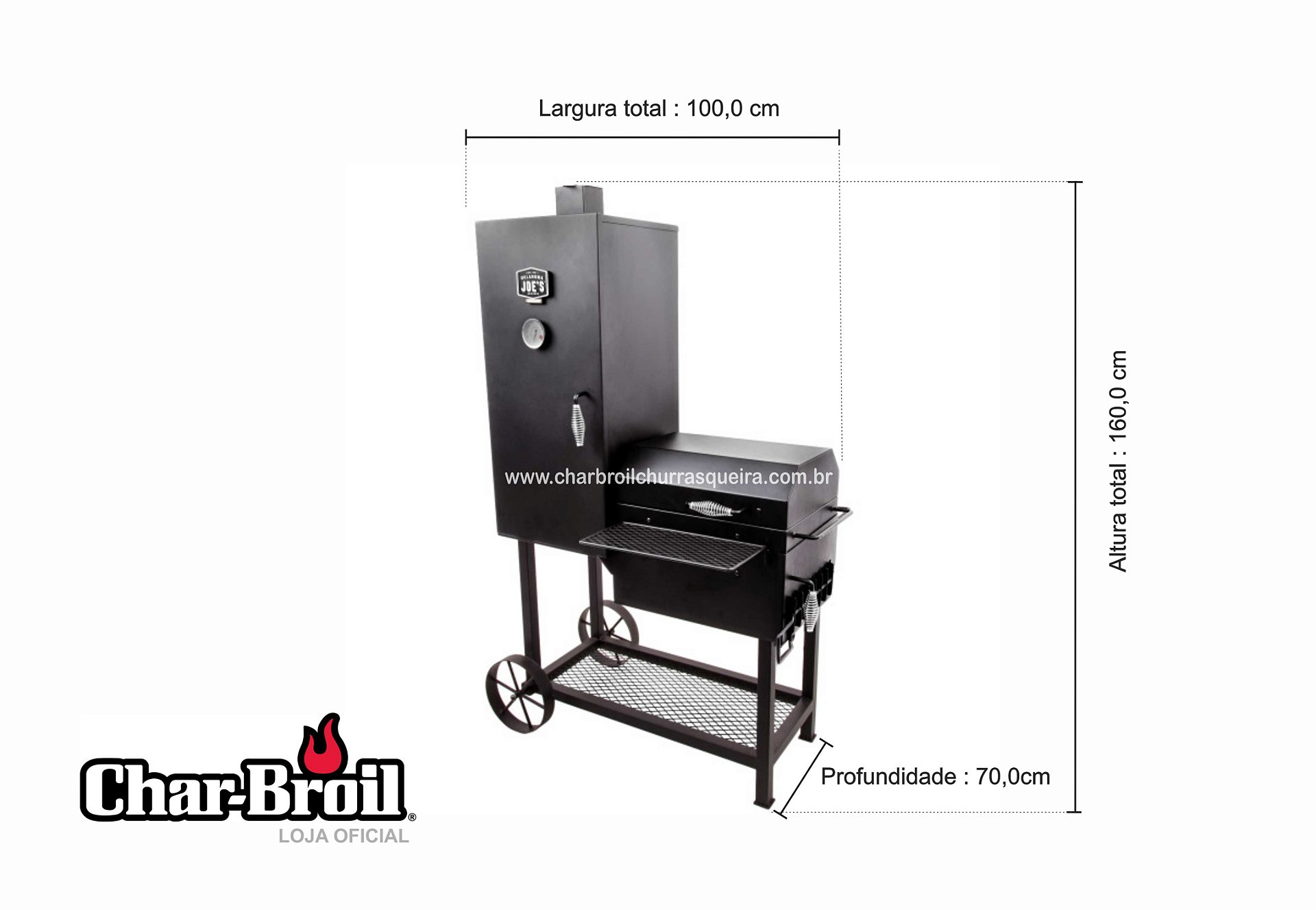 Char-Broil Gas2Coal - Híbrida